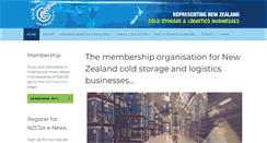 Desktop Screenshot of coldstoragenz.org.nz
